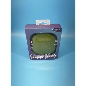 Solaray Summer Sounds Wireless Speaker Bluetooth 5.0 IPX4 Green